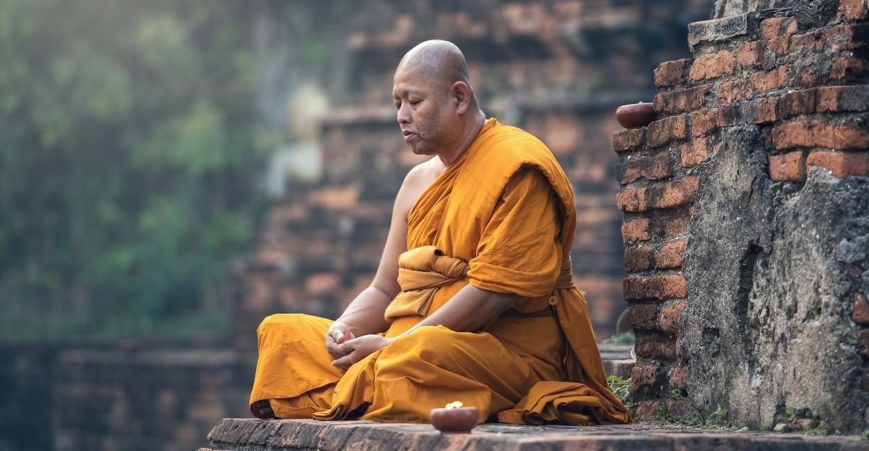 Sueño de un monje: ¿es un deseo interno de alcanzar un estado de paz?
