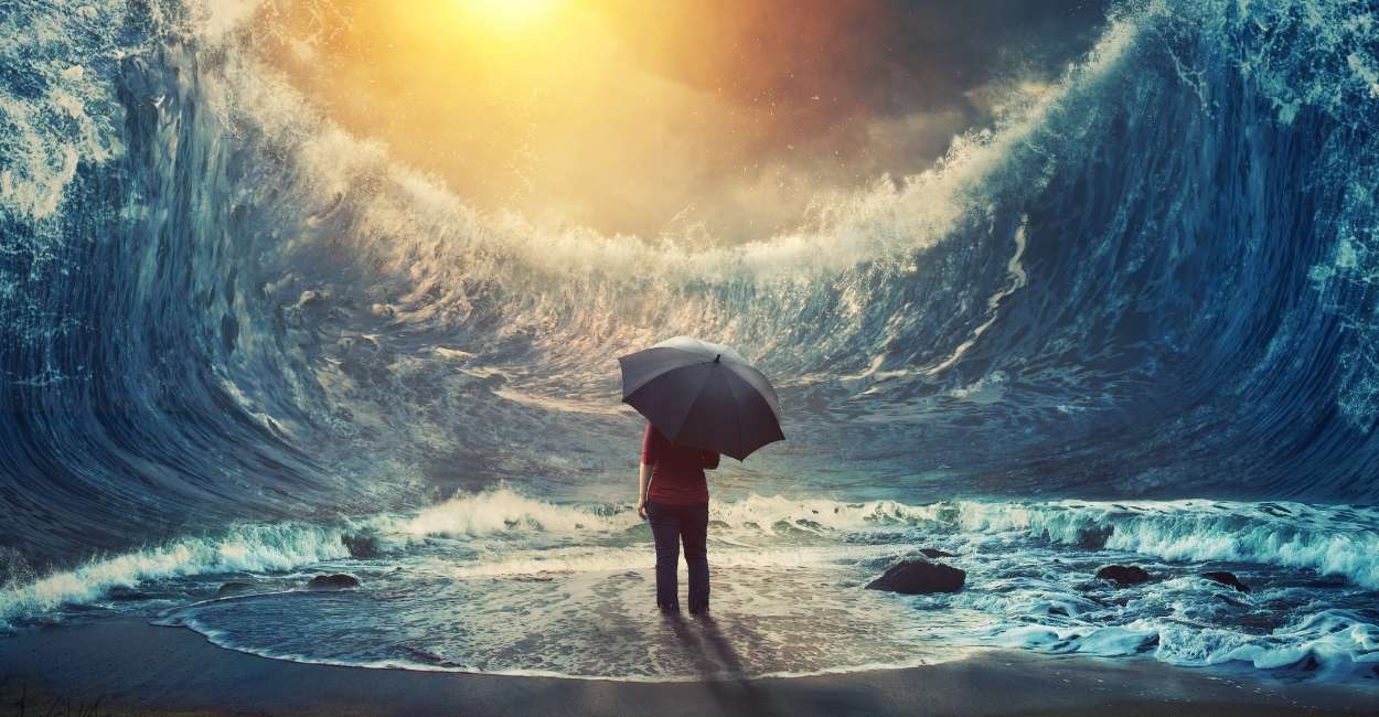 Sueño de maremoto: 32 escenarios de sueños y sus significados