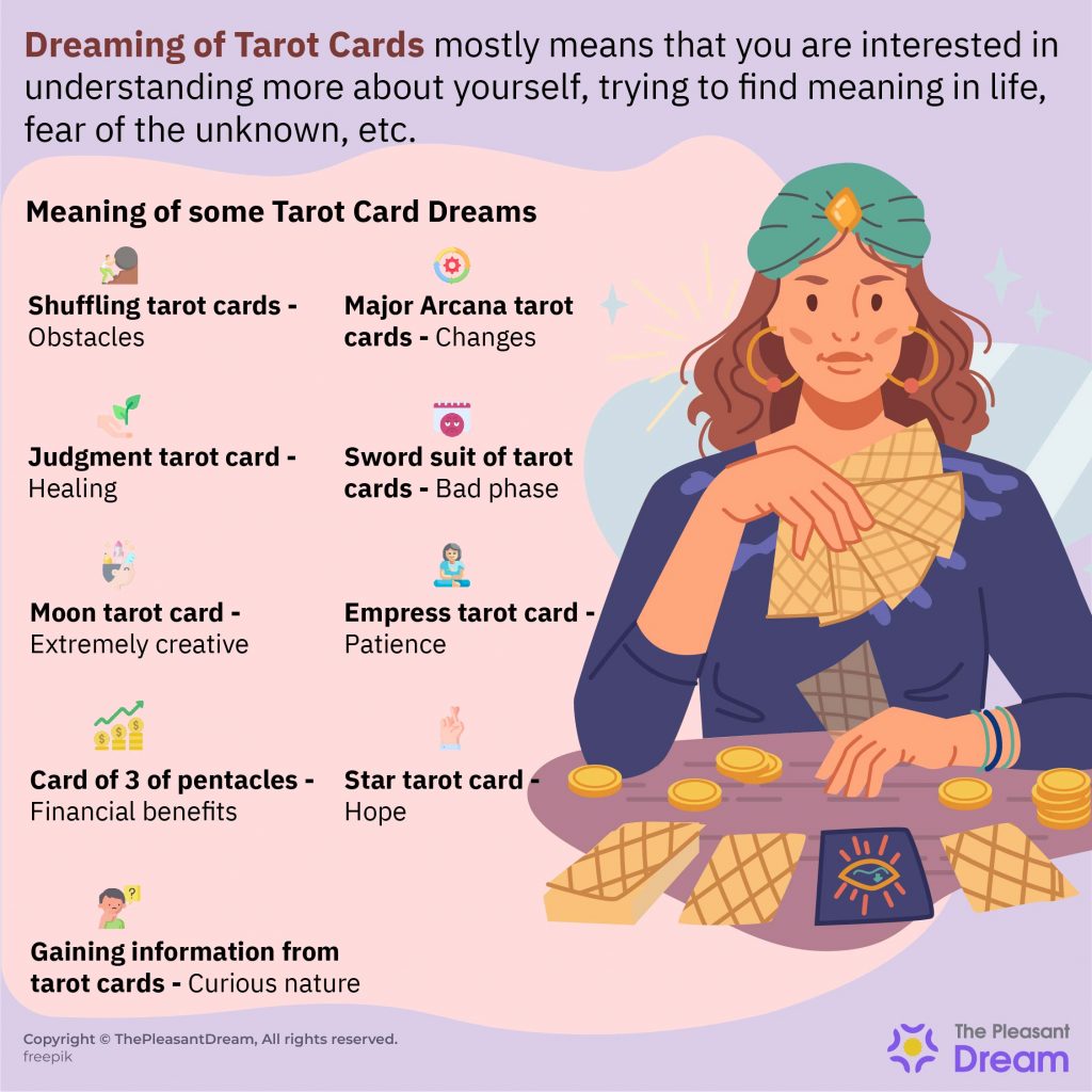 Soñar con las cartas del tarot: ¿quieres saber más sobre ti?