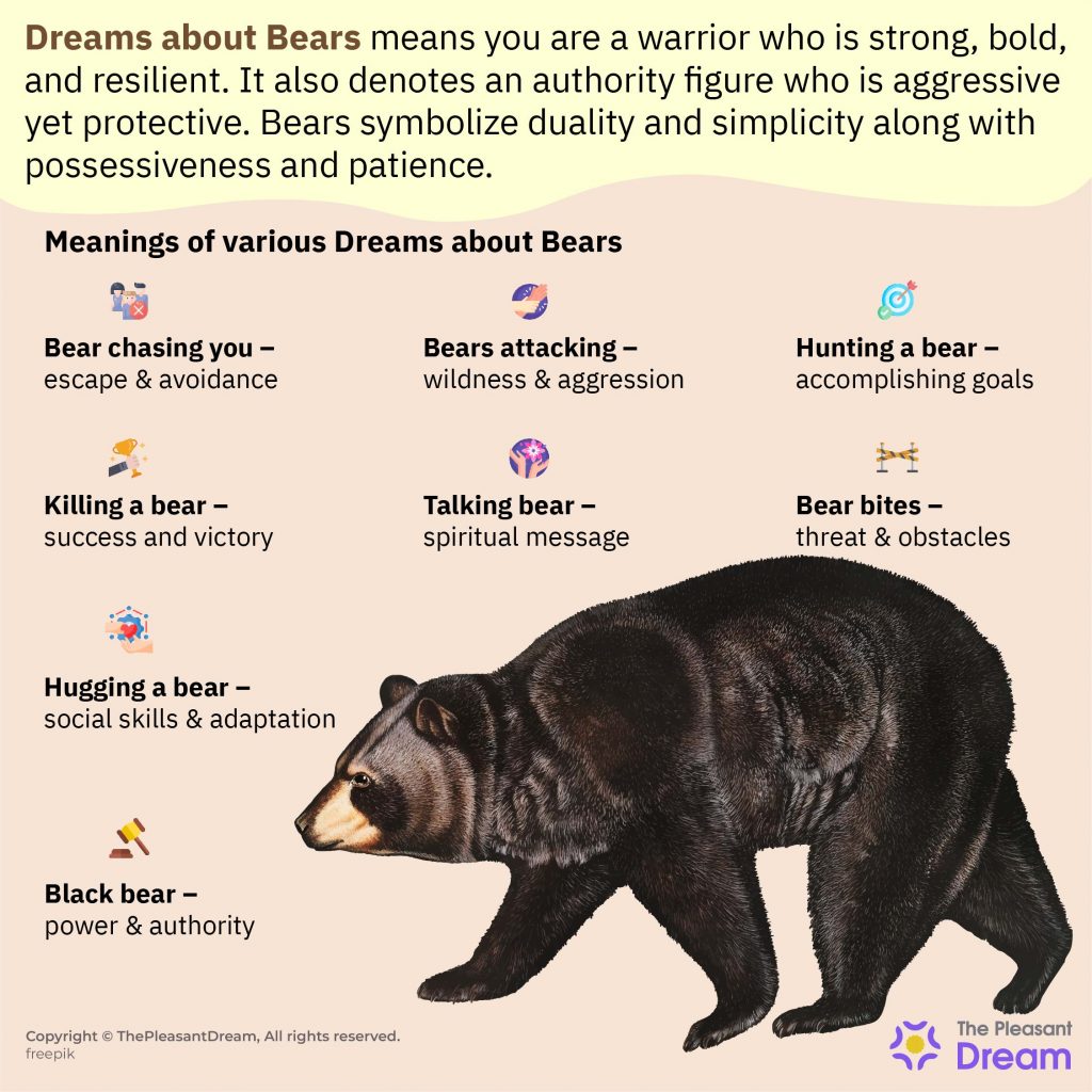 Sueños con osos: ¿indica fuerza interior o un 'yo' indómito?