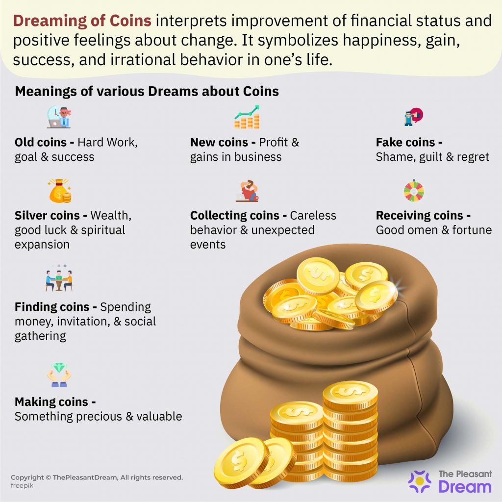 ¿Qué significa soñar con monedas?