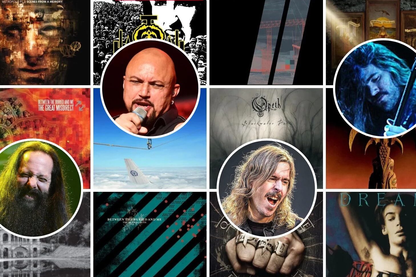 Todos los álbumes de metal progresivo de los '4 grandes' clasificados de peor a mejor