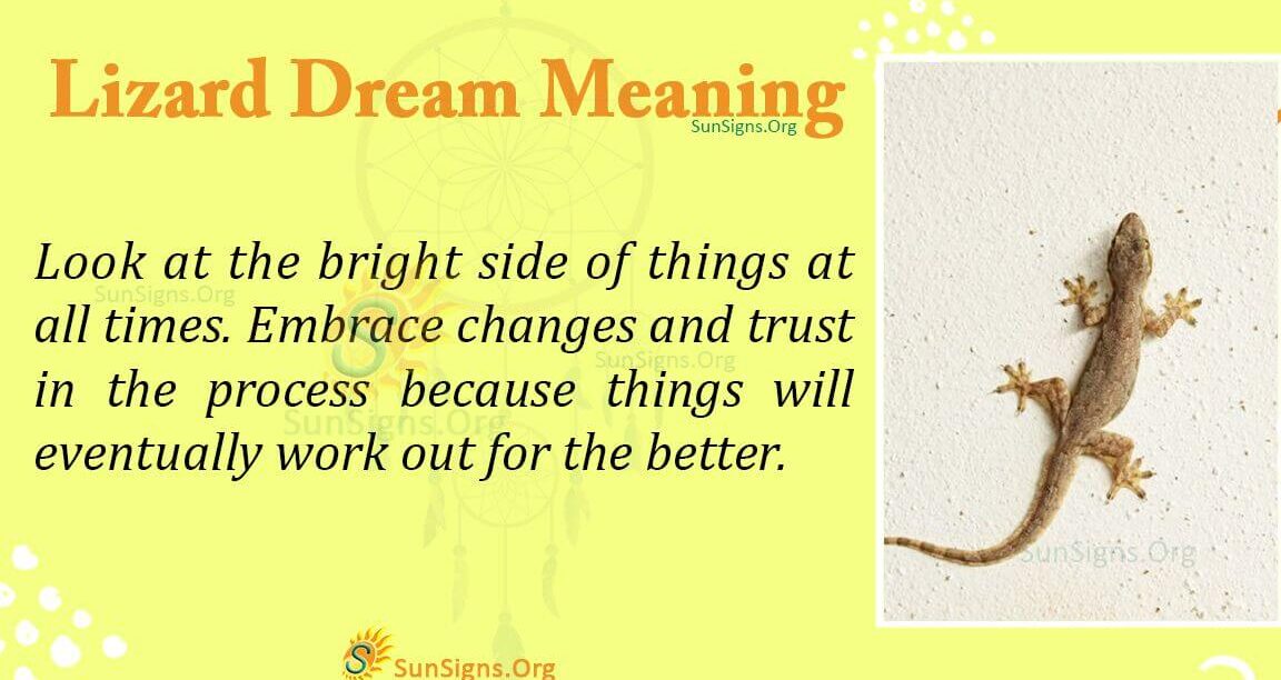 Comprenda el significado del símbolo del lagarto en los sueños |