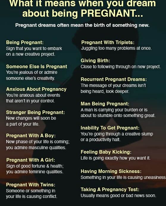 Significado e Interpretación de Soñar con Niña Sueños con estar embarazada: 15 interpretaciones de los sueños |