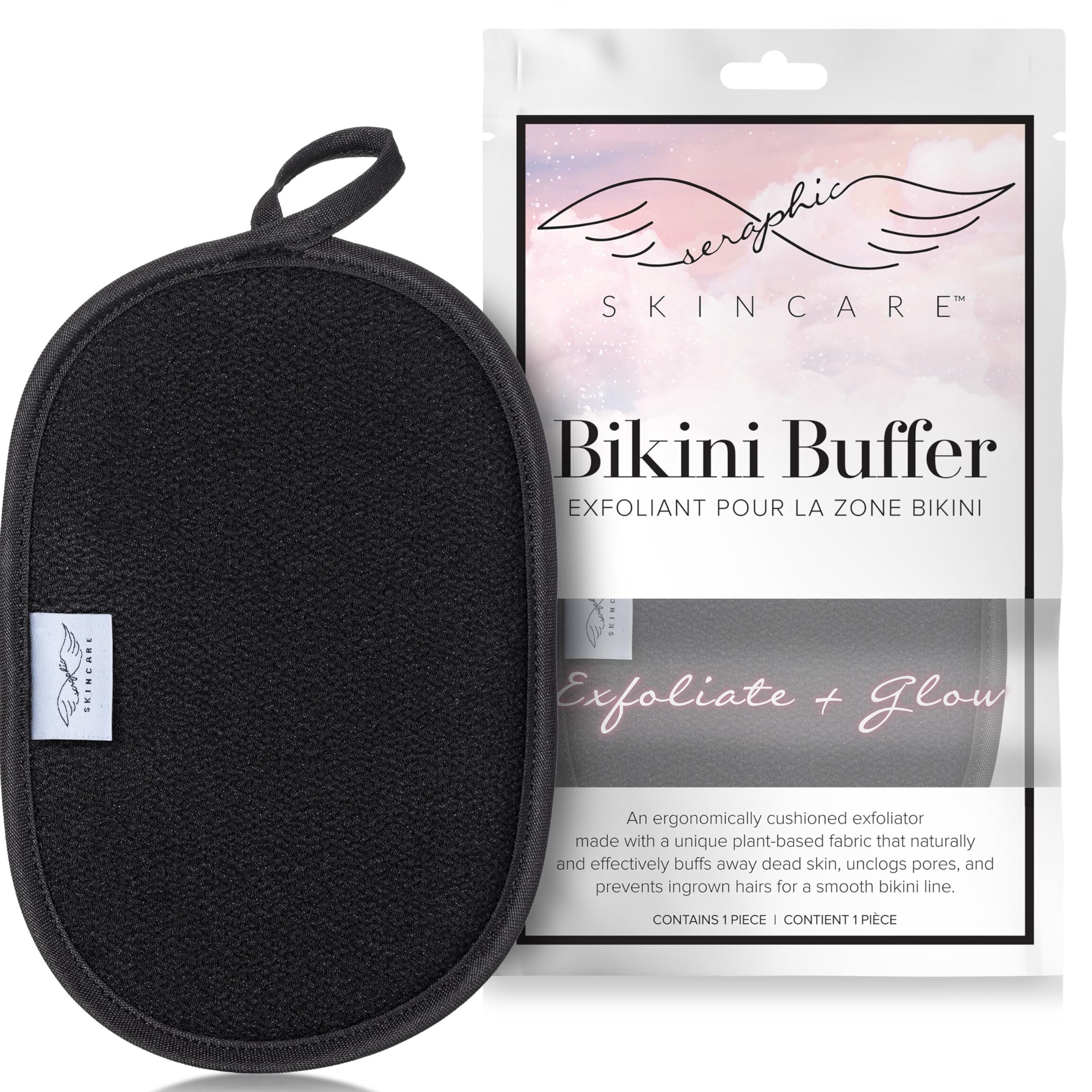 Amazon.com: Seraphic Skincare Bikini Buffer – Viscosa 100% vegana ...