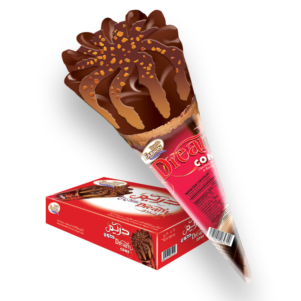 Cono de ensueño Fabion (cartón-12 piezas)