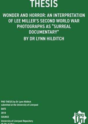 Una interpretación de las fotografías de la Segunda Guerra Mundial de Lee Miller como...