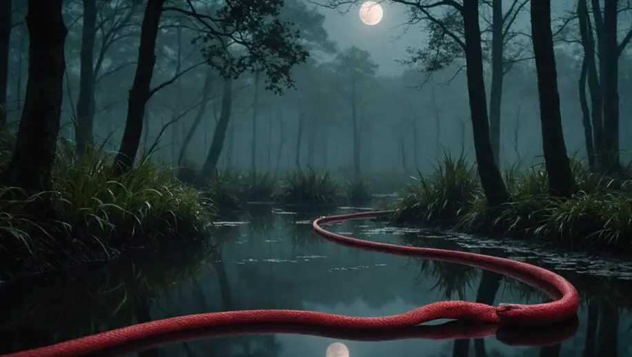 Significado de los sueños con serpiente roja