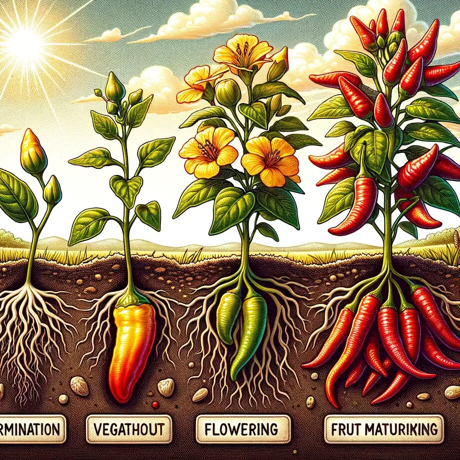 Etapas fenológicas del chile: una guía completa para agricultores en...